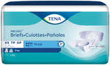 TENA ProSkin™ Plus Extra Small Incontinence Brief, Moderate Absorbency, Unisex, X-Small, 30 count