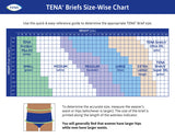 TENA® Small Incontinence Brief, Moderate Absorbency, Unisex, Small, 12 count